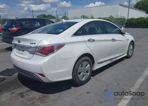 2012 Hyundai Sonata Hybrid from USA, damaged, VIN KMHEC4A4XCA037976